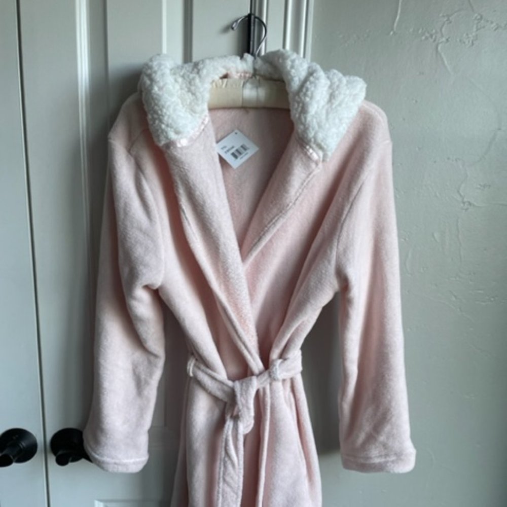 Pink Robe with Hood
